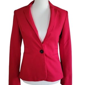 Express | Women's Red Blazer/ Suit Jacket | Size 00